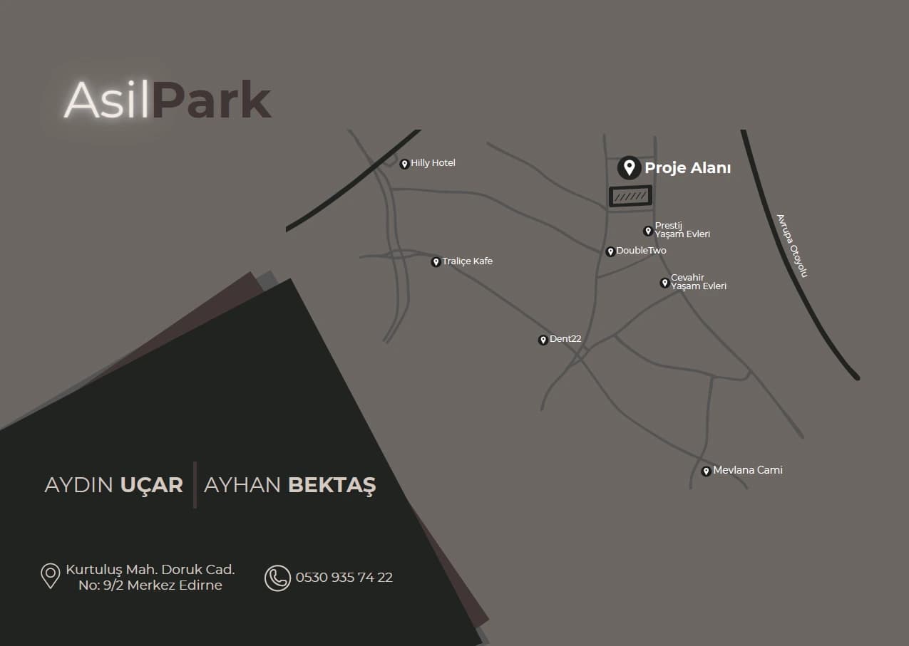 Asil Park — konum haritası