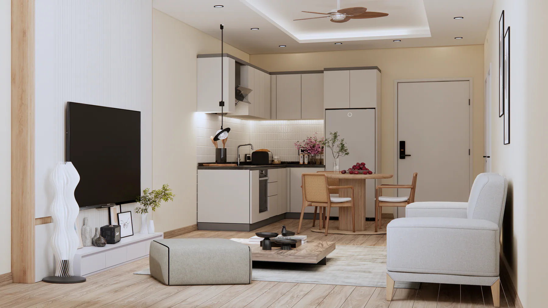 Batu Rezidans salon tasarımı — detay