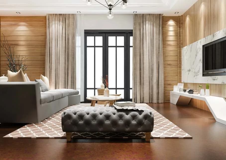 Safir Garden Villas — yüksek tavanlı salon tasarımı